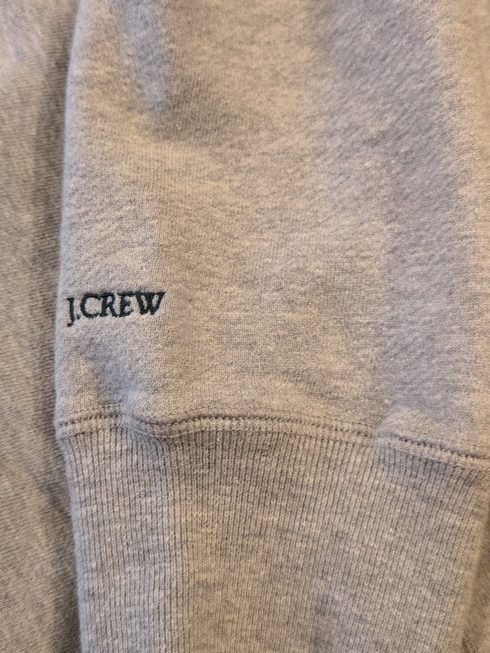 J. Crew Oarsman Dog Embroidered Sweatshirt - Picture 3 of 6